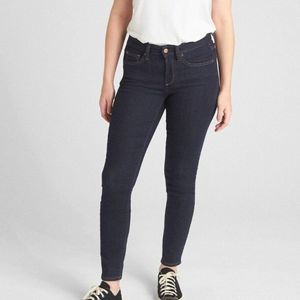 Gap Jeans Women’s Size 28R Curvy 1969 True Skinny Dark Wash Jeans